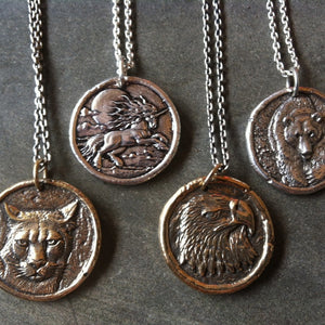 Connect to Your Power Animals by Wearing Them | Traveller's Coin Medallions